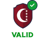 Sigillo di validazione della licenza Anjouan